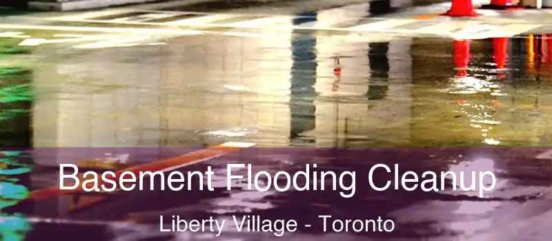 Basement Flooding Cleanup Liberty Village - Toronto