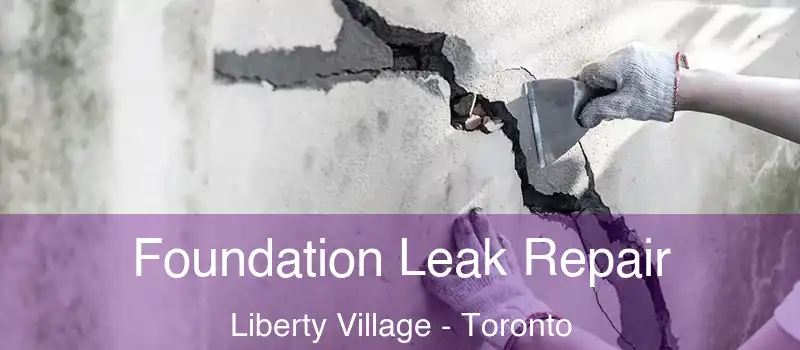 Foundation Leak Repair Liberty Village - Toronto
