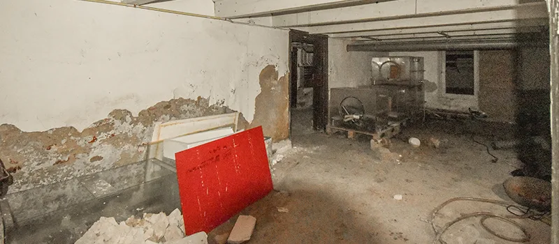 Basement Water Flooding Restoration in Liberty Village, Toronto
