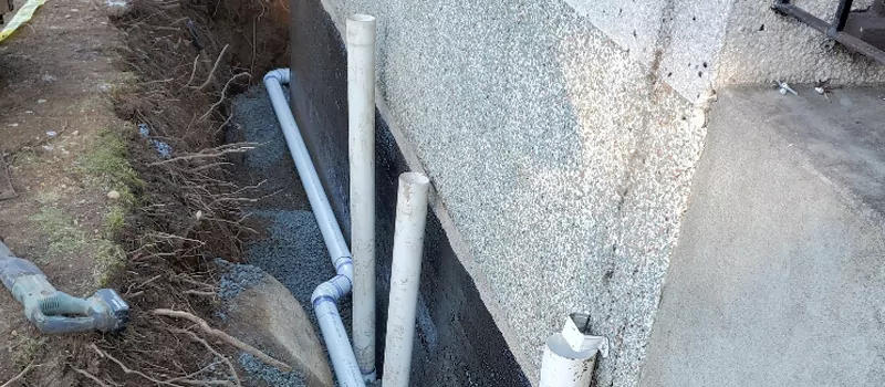 Installing Weeping Tile Systems in Liberty Village, Toronto