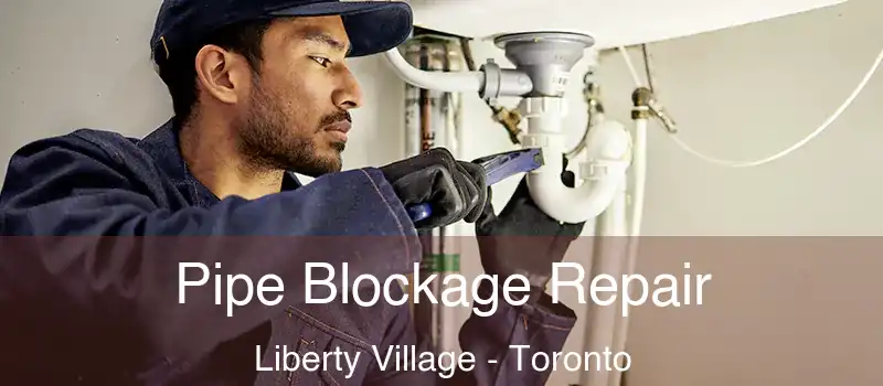 Pipe Blockage Repair Liberty Village - Toronto