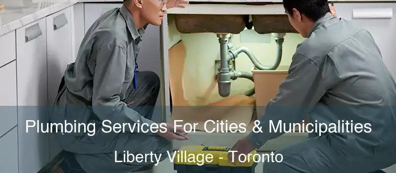 Plumbing Services For Cities & Municipalities Liberty Village - Toronto