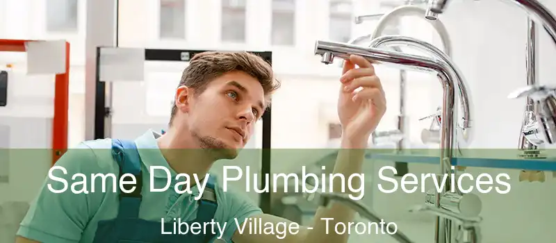 Same Day Plumbing Services Liberty Village - Toronto